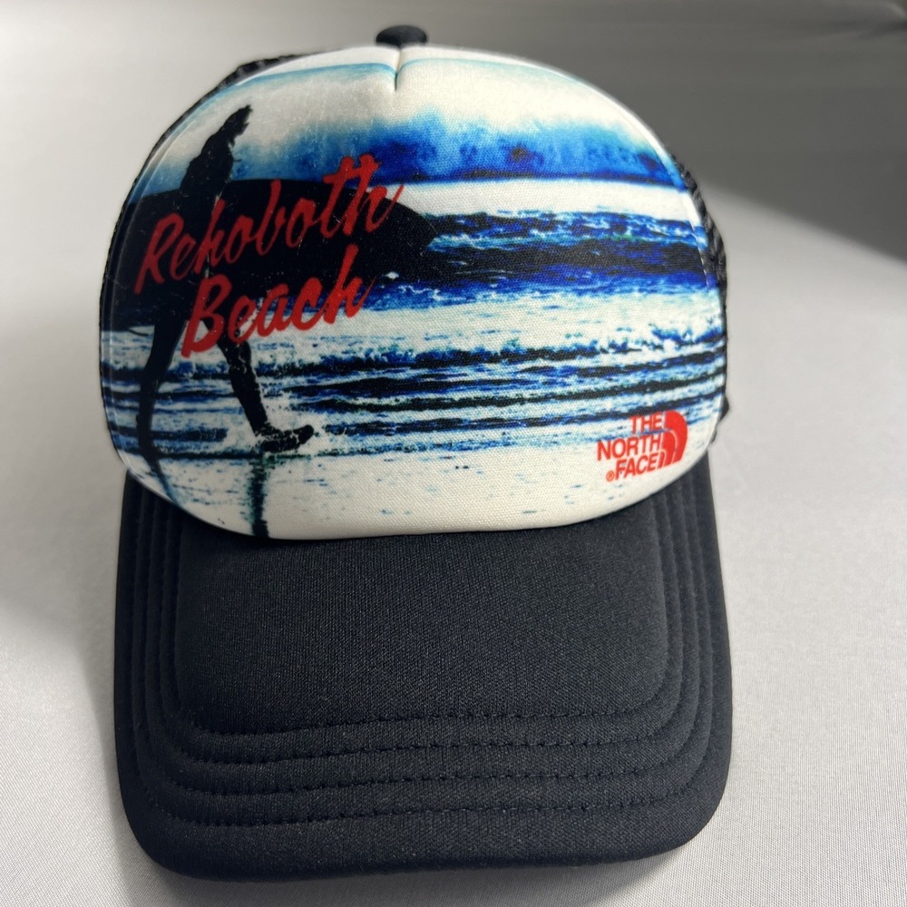 The North Face Rehoboth Beach Trucker Hat Snapback Cap Unisex Men OS Delaware